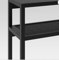 
              Warwick Narrow Console Table Black - Threshold
            