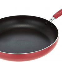 Basics Ceramic Non-Stick 10“ 25cm Inch Skillet, Red