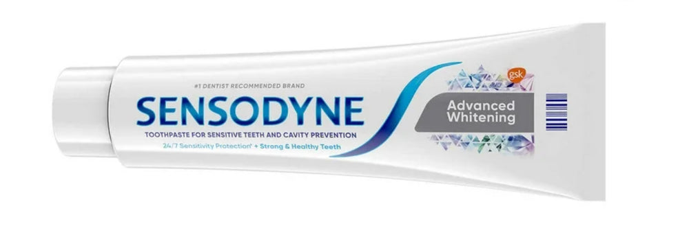 Sensodyne Advanced Whitening Toothpaste 6.5 Ounce 184 g