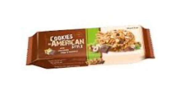 Bogutti American Cookies With Chocolate Chips n Hazelnut 135G DLC: Dec24