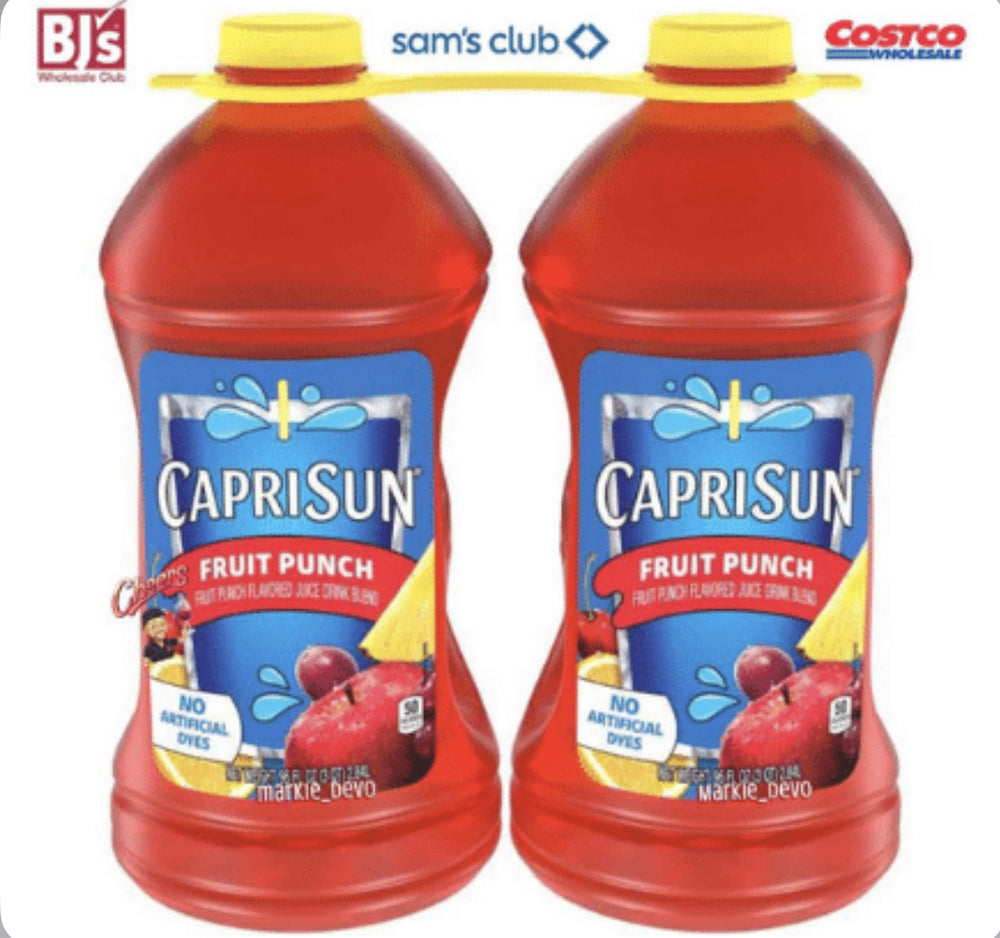 Capri Sun 96oz Fruit Punch (2.84L) DLC: