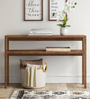 
              Warwick Narrow Console Table Natural - Threshold (L 1m x 10cm, La 30cm, H 77cm)
            