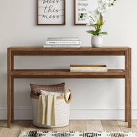 Warwick Narrow Console Table Natural - Threshold (L 1m x 10cm, La 30cm, H 77cm)