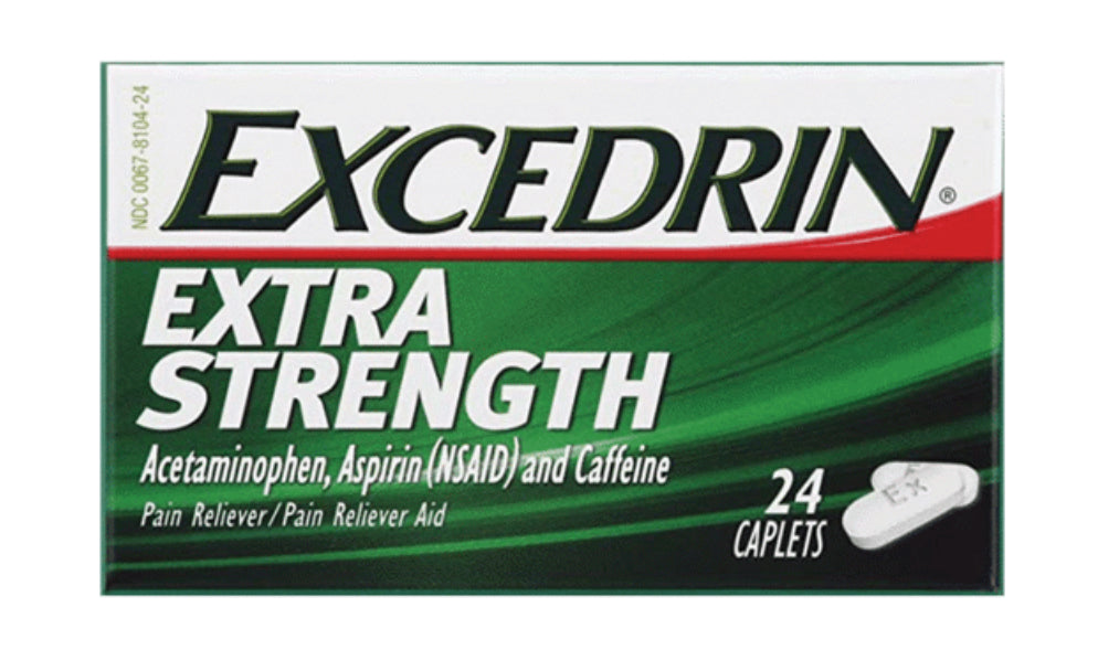 Excedrin Extra Strength Caplets 24Ct DLC: Fev26