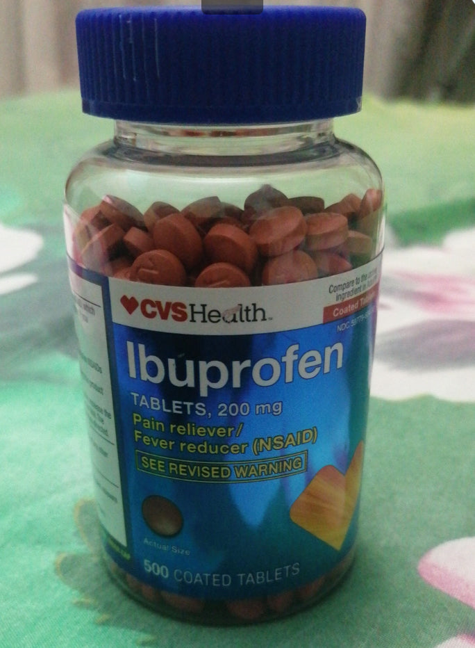 Ibuprofen 200 mg - 500 Coated Brown Caplets DLC: Mars/25