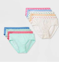 
              Girls' 10pk Cotton Briefs - Cat & Jack 8 MM
            