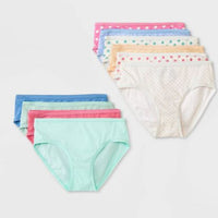 Girls' 10pk Cotton Briefs - Cat & Jack 8 MM