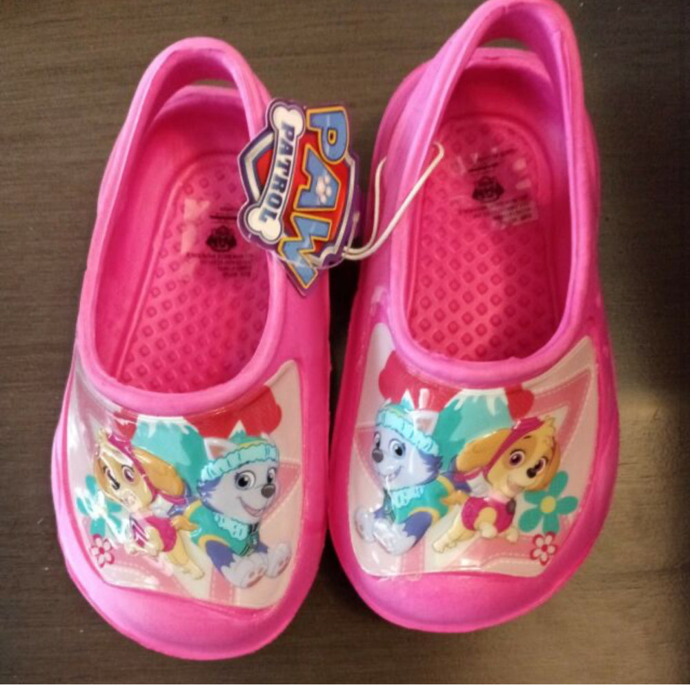 Paw Patrol Clog Pink 8 US Shoe Baby Shoes Size M (7/8)