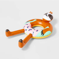 Sun Squad Sloth Tube Novelty Float (156.8 cm x 95.8 cm x 47.9 cm)