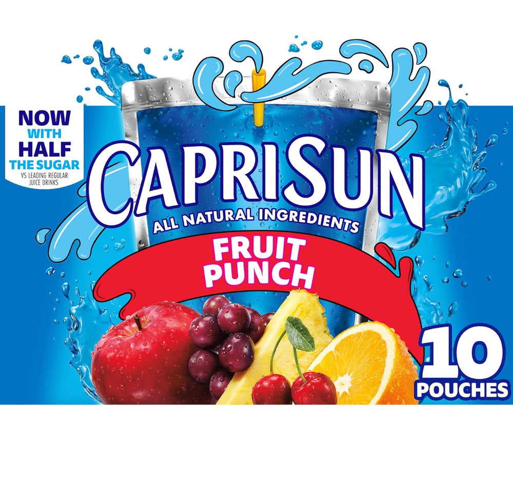 Capri Sun 100% Juice Variety Pack 6oz/177mL DLC: Fev25