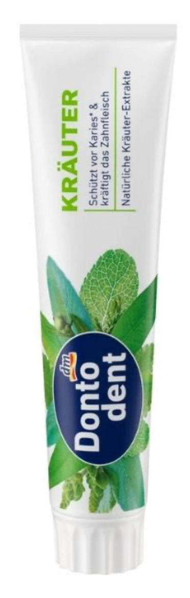 Dontodent Dentifrice Herbes (125 Ml) DLC: Sept25