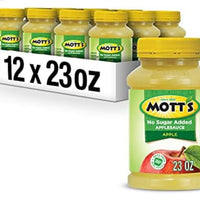 Compote de pommes non sucrée Mott's (1 LB 7 OZ) 652g/ DLC: 26 Avril25