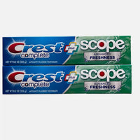 Dentifrice en mousse active avancée Crest Complete Plus Scope - 8,2 oz (232 g) DLC: Janv25