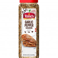 Tone's Garlic Pepper Seasoning Blend, 21 oz DLC: 30-Avril26