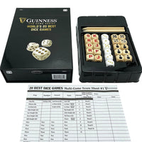 Front Porch Classics | Guinness Pub Games Series World's 20 Best Dice Games, Traditional Pub Dice Game Officially Licensed by The Makers of Guinness Stout Beer