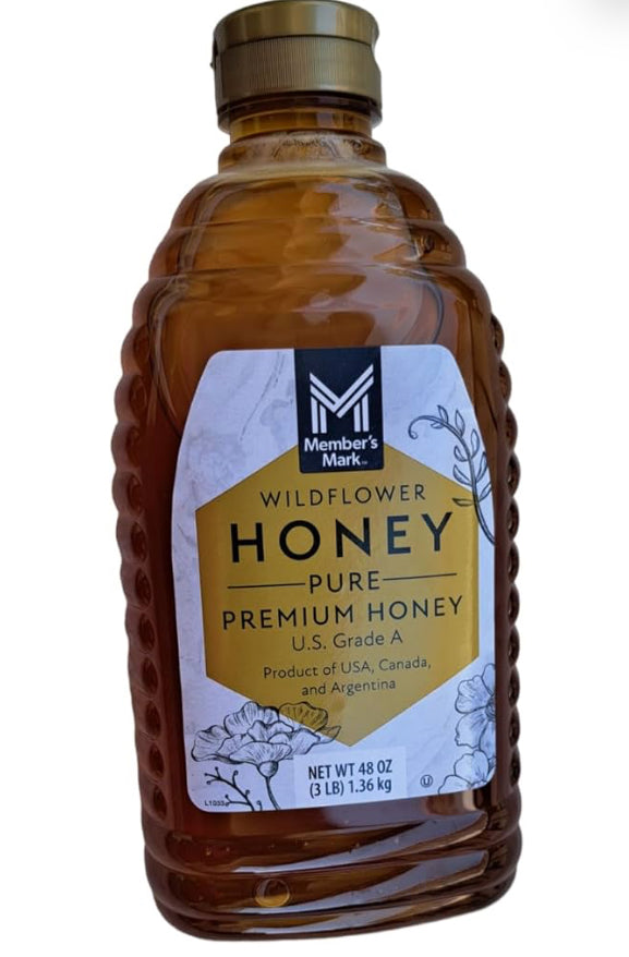 Wildflower Honey,Pure Premium Honey, 48 oz.DLC: 07 Mai26