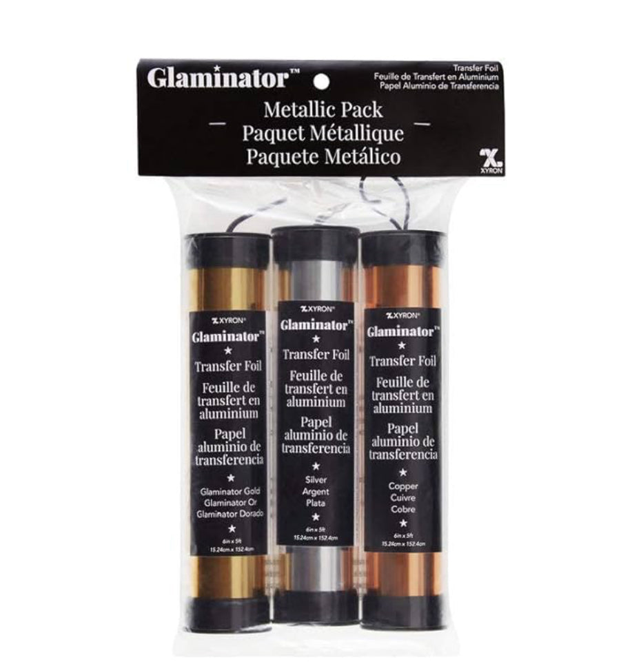 Xyron Glaminator Transfer Folie, Metallic, 3 Pack (628133)