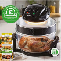 Daewoo Manual Air Fryer, Healthy Halogen For Baking, Roasting