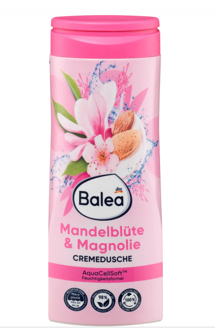 Crème de douche Fleur d'amandier & magnolia, (300 ml)