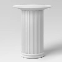 Plaster Accent Table White - Threshold designed with Studio McGee