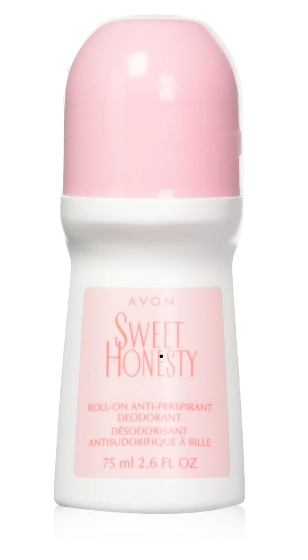 Avon Sweet Honesty Floral Scented Roll-On Antiperspirant 2.6 FL OZ (75 mL)