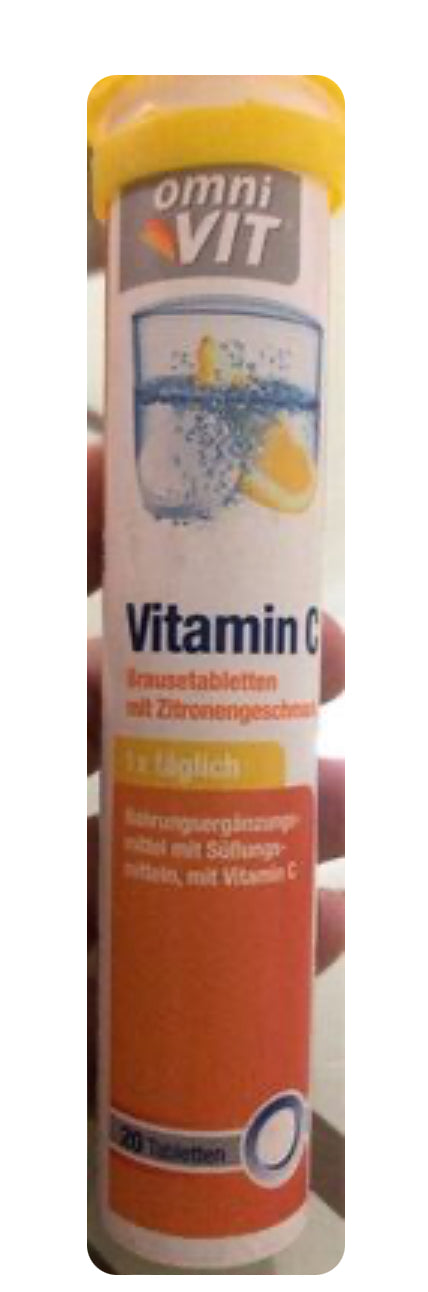 Vitamin c - OmniVIT - 20 Tablette 80g/ DLC: Avril25