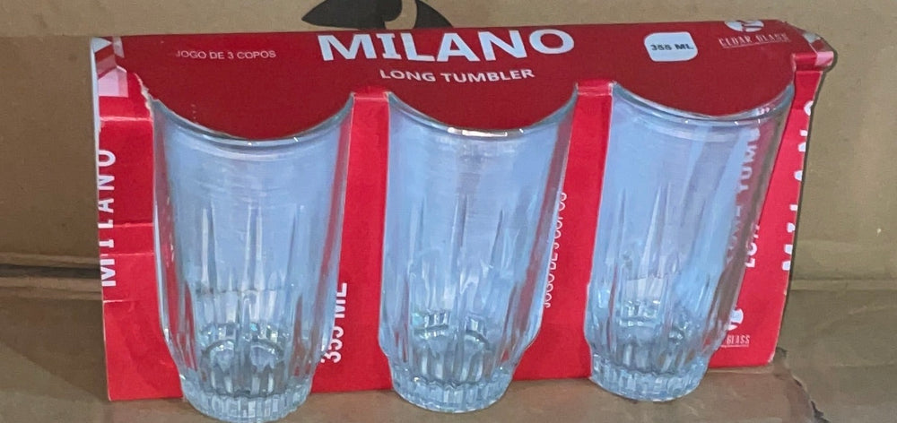 Promo * Milano Long Tumbler 3 pièces (355 mL)