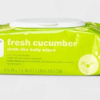 Fresh Cucumber Baby Wipes 100 Wipes (17.1 cm x 19.0 cm) DLC: Nov25