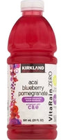 Kirkland Signature Vita Rain Zero acai blueberry pomegranate (20 oz/591ml) DLC: 11 MAI24