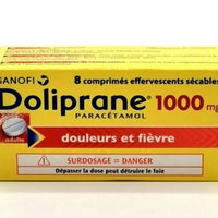 Doliprane 8 comprimés(1000mg) DLC: Avril26