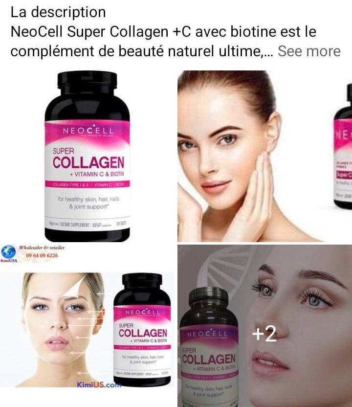 (Copie) Neocell Super Collagen + Vitamin C & Biotin (360ct) DLC: MAI25