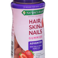 Nature's Bounty Hair, Skin & Nails Gummies
80 Count DLC: Fev25