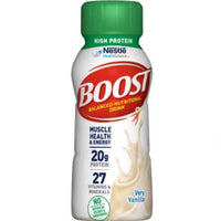 BOOST High Protein Balanced Nutritional Drink, Very Vanilla, 8 Ounce Bottle (Pack of 12) Vanilla 8 Fl Oz (Pack of 12)
(237 mL) DLC: Oct24