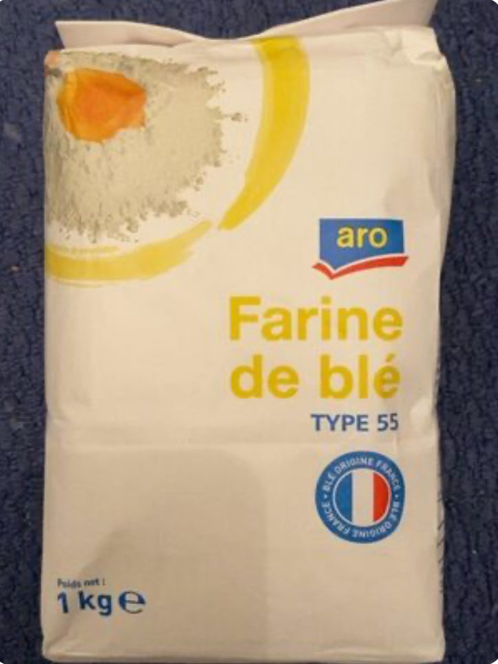 Farine de blé (1 kg) DLC: 24 Juillet25