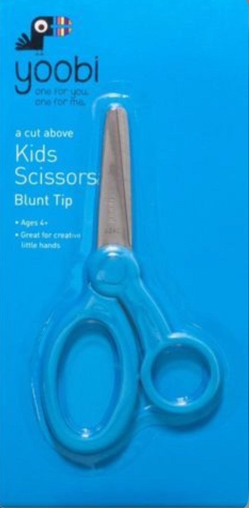 SCISSORS, KIDS BLUNT TIP - BLUE