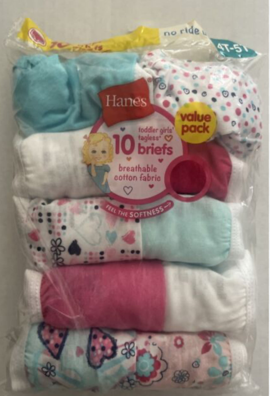 Hanes 4-5 Size Clothing (Sizes 4 & Up) for Girls MM