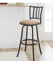 
              Robinson Adjustable Counter Height Barstool Dark Bronze - Holli Furniture
            