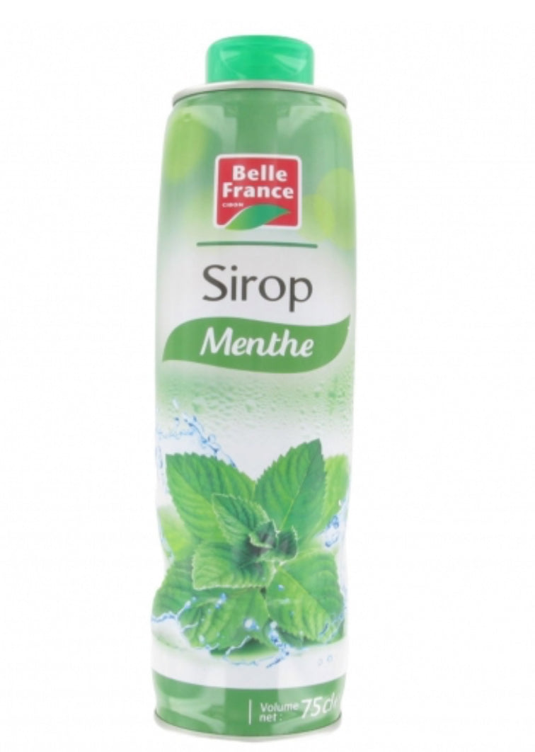 Belle France Sirop Menthe (75cl) DLC: Fev25