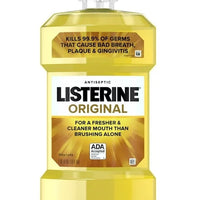 Listerine Antiseptic Mouthwash, Original, 1L DLC: MAR25