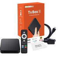 Android TV Box Box S 4K 2019 Version internationale Recherche vocale vietnamienne Version Premium