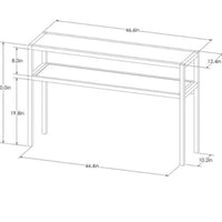 Warwick Narrow Console Table Natural - Threshold (L 1m x 10cm, La 30cm, H 77cm)