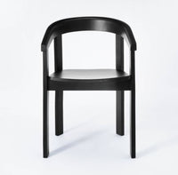 
              Terra Solid Wood Curved Back Dining Chair - Threshold™ designed with Studio McGee (L 54cm, La 45cm, H 80cm)
            