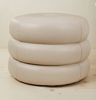 
              Molise Pouf Cream Faux Leather - Opalhouse designed with Jungalow 22 in L x 22 in W x 16H (56 cm x 56 cm x 41 cm)
            