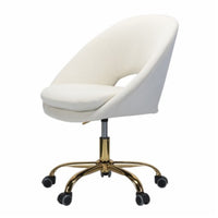 Savas Task Chair-IVORY