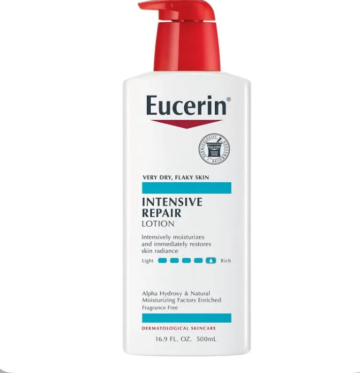 Eucerin Original Healing Cream for Extremely Dry Fragrance 16oz (500 ML)