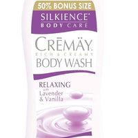 Silkience Cremay Rich Bodywash Relaxing Lavender & Vanilla 24FL OZ