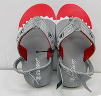 
              Sandales de requin gris Swiggles pour tout-petits garçons sangle à talon élastiq Size 5
            