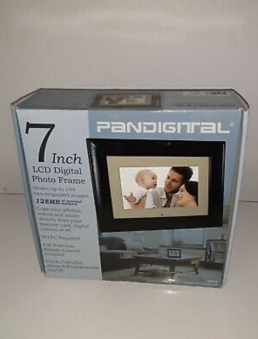 7 Inch Pandigital LCD Photo Frame, 128 MB Internal Memory