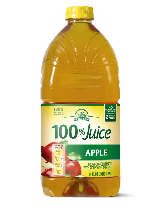 Nature's Nectar 100% Apple Juice 1.89L DLC: 10 NOV24