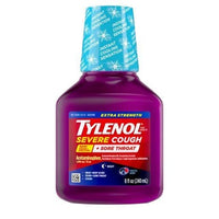 
              TYLENOL® Extra Strength Severe Cough + Sore Throat Night Liquid 240mL DLC: Mai25
            